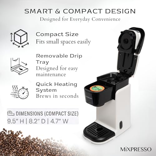 Single Serve Coffee Maker K Cup Coffee Maker for K Pods & Grounds