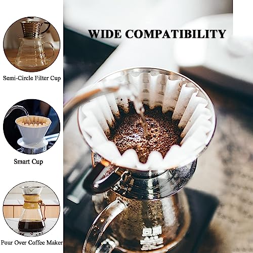 1 2 Cup White Coffee Filters (100 Count)