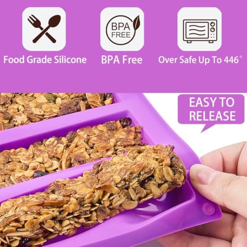 Rectangle Chocolate Silicone Baking Molds (8 Count)