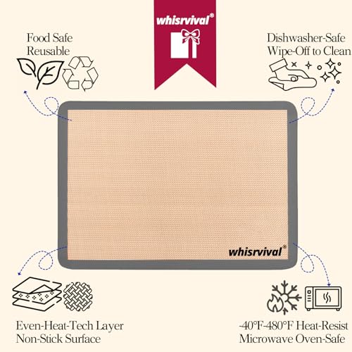 4 Pack Silicone Baking Mat (4 Count)