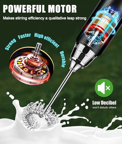Handheld Milk Frother Wand for Coffee