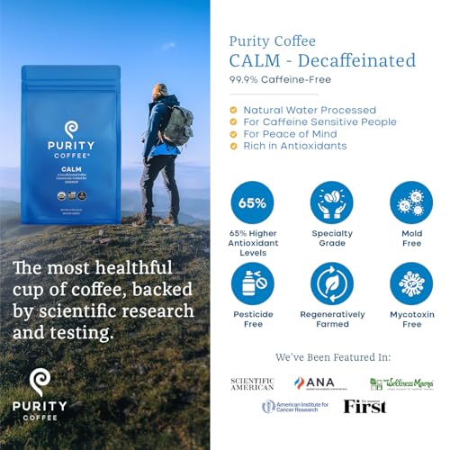 CALM Decaf Medium Roast Ground (12 Ounce)