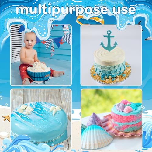Ocean Chocolate Fondant Mold Set Food (8 Count)
