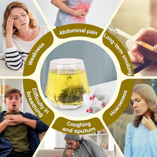 Mullein Tea Bags for Lungs (100 Count)
