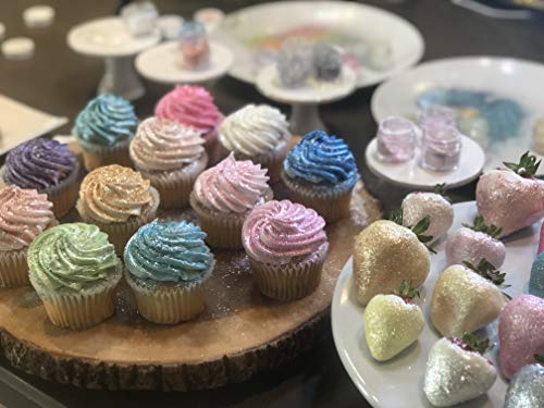 Soft Green Edible Glitter