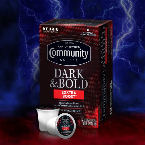 Dark & Bold Exxtra Boost 72 Count Coffee Pods