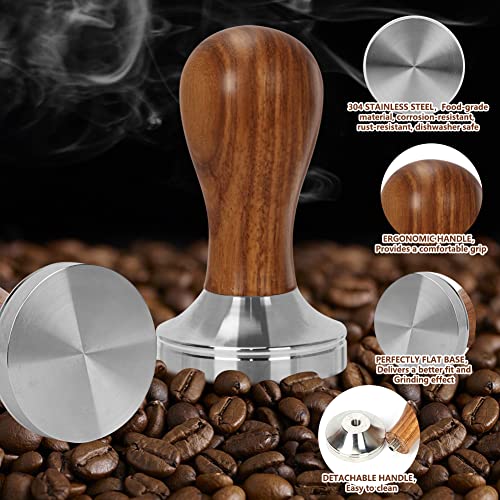 22 PCS Espresso Tamper Set 51mm Espresso Accessories Kit Barista Kit