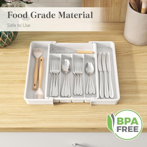 Expandable Silverware Drawer Organizer