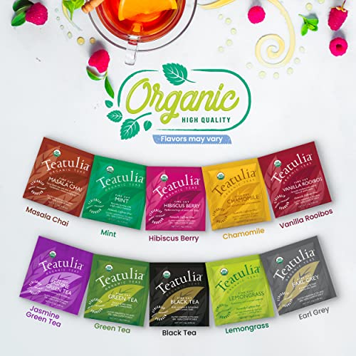 Organic Tea Gift Set with Portable Kettle