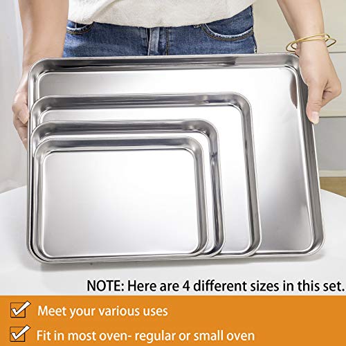 16 + 12.5 + 10.4 + 9 Inch Baking Sheet & Rack