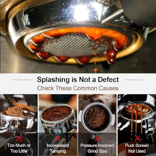 51mm Bottomless Portafilter 3 Ears Compatible with CASABREWS CM5418 and 3700 Series
