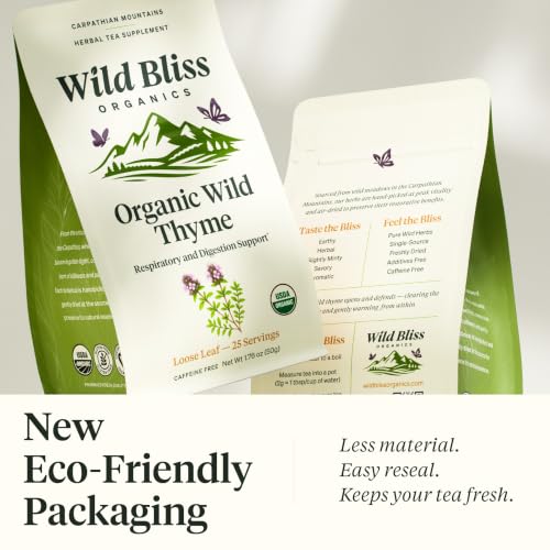 Organic Wild Breckland Thyme Tea