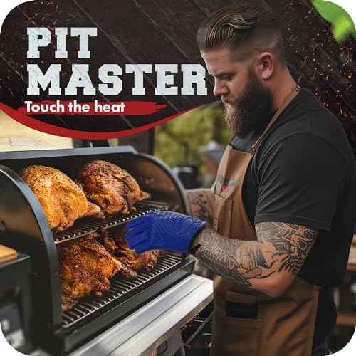 XL Silicone Smoker BBQ Gloves (2 Count)