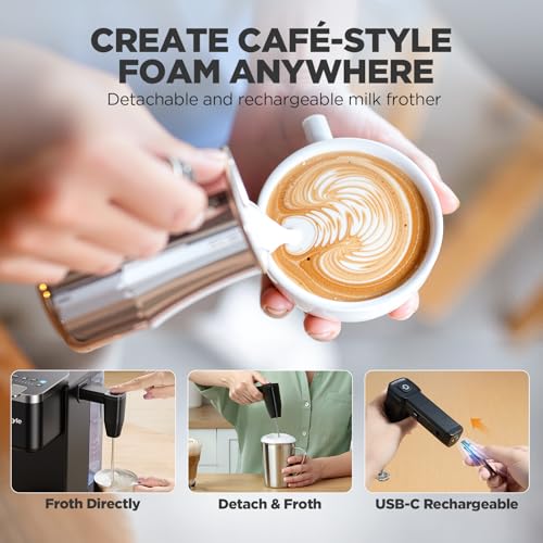 Single Serve Coffee Maker with Built