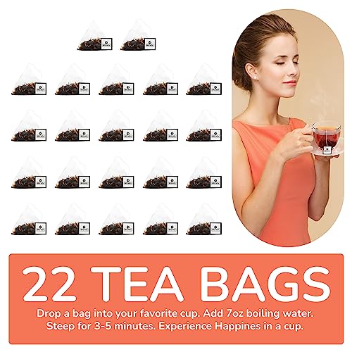 Peach Party Premium Black Tea with Peach (22 Count)