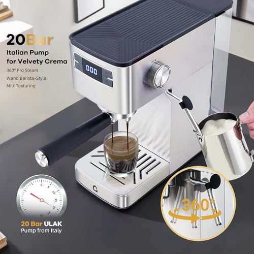 Compact 20 Bar Espresso Machine