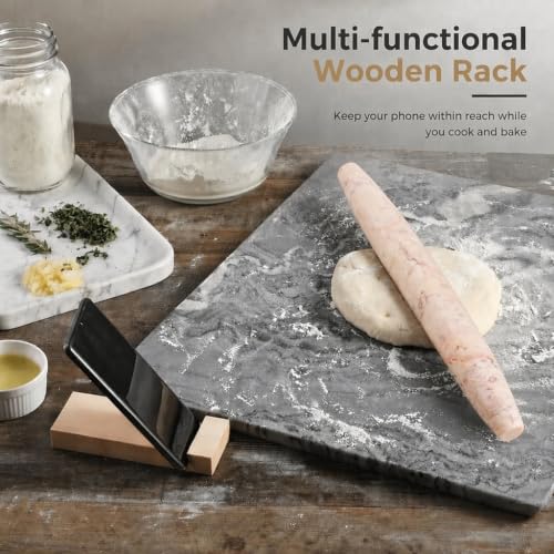 Natural Marble Rolling Pin for Baking