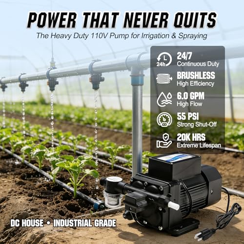 110V Brushless Water Booster Transfer Pump