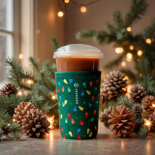 JavaSok Iced Coffee & Cold Soda Insulated Neoprene Cup Sleeve