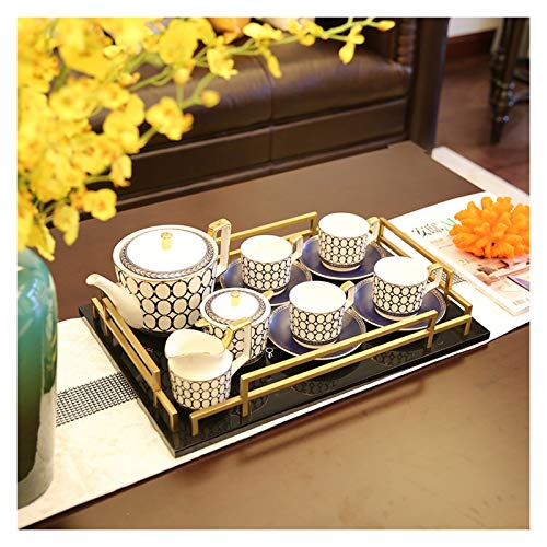 Tea Sets for Adults Porcelain Tea Sets Afternoon Tea Cup Set Gift Package Tea Cups and Saucer Teapot Sugar Bowl Cream Pitcher Modern Light Luxury Coffee Sets Teapots & Coffee Serve