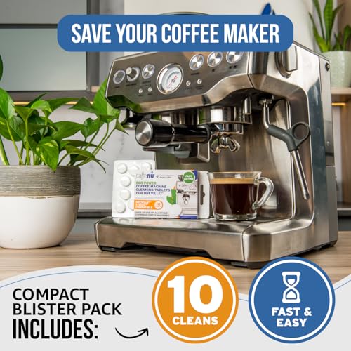 Breville Compatible Coffee Machine Cleaning Tablets (10 Count)