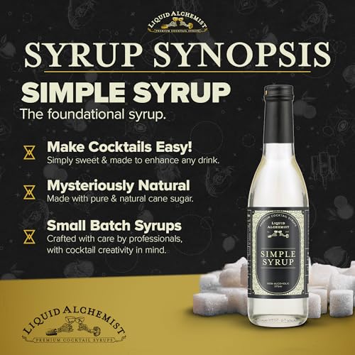 Simple Syrup for Cocktails (12.7 Fl Oz)