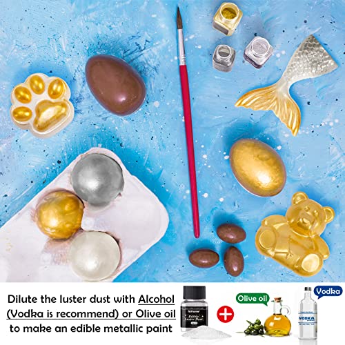 Edible Food Grade Glitter Powder Glimmer Luster Dust for Drinks