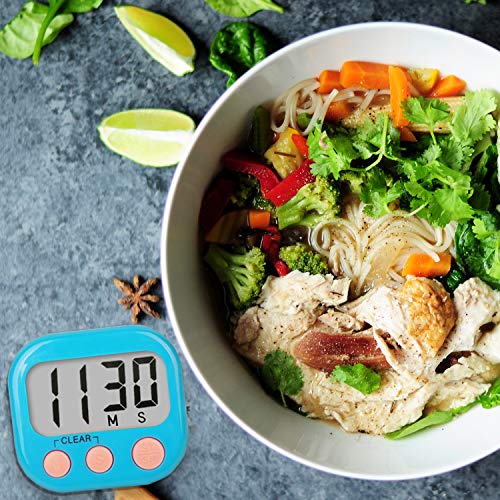 Digital Kitchen Timers for Cooking (2 Count)