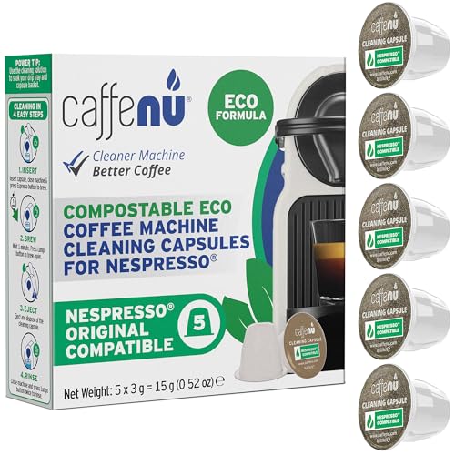 Nespresso Original Line Compatible Eco Cleaning Pods (5 Count)