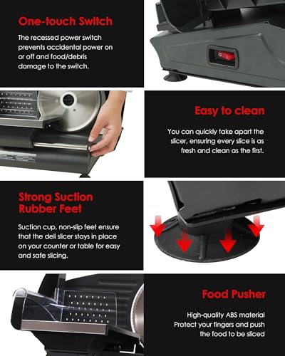 7.5" Electric Meat Slicer