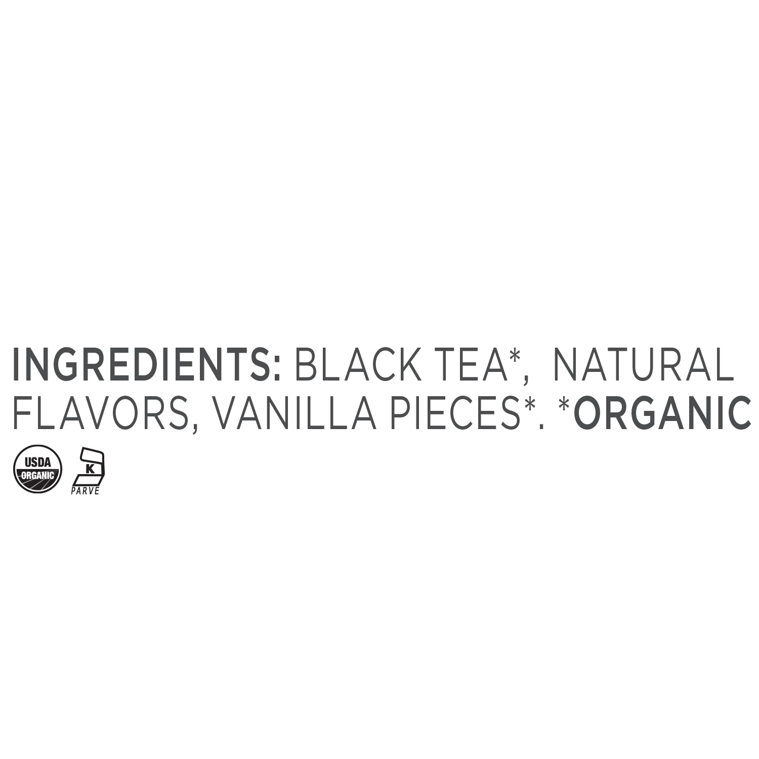 Tea Forte Orchid Vanilla Premium Organic Loose Leaf Caffeinated Black Tea Blend Canister, Makes 35-50 Cups