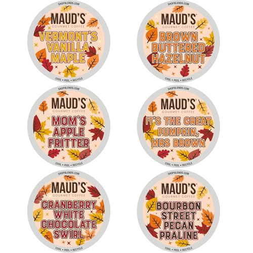 Fall Flavored Coffee Pods Variety Pack (42 Count)