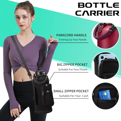 87 oz Insulated Water Bottle with Straw (9 Count)