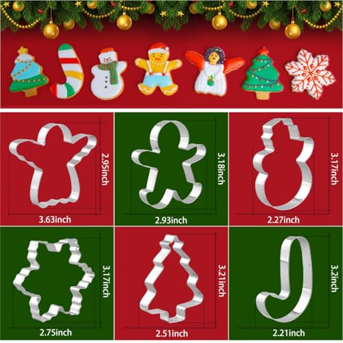 Christmas Cookie Cutter Set (6 Count)