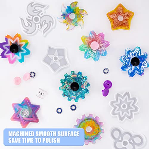 Fidget Spinner Silicone Resin Mold Kit