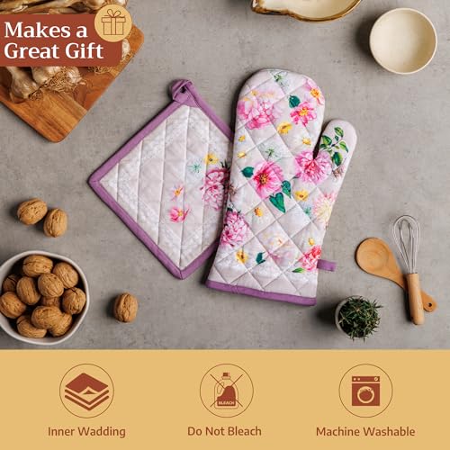 Maison d'Hermine Oven Gloves 100% Cotton Oven Mitt