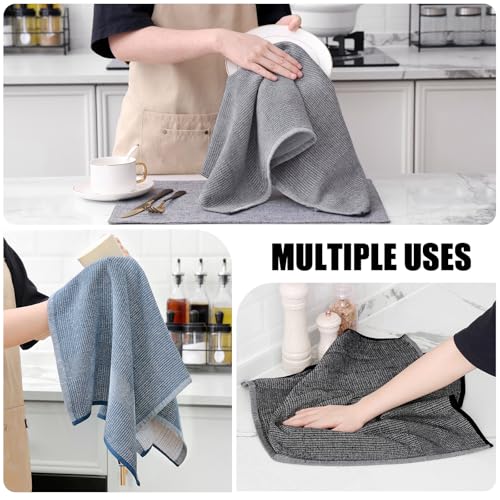 380 GSM Cotton Premium Kitchen Towels 6 Pack (6 Count)