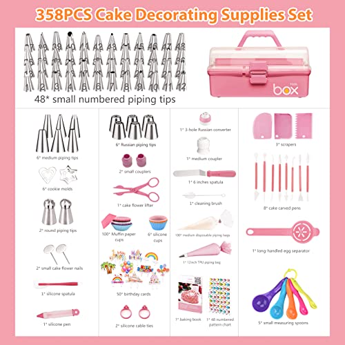 Cake Decorating Supplies Tools Kit