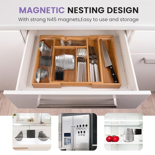Magnetic Measuring Cups and Spoons Set