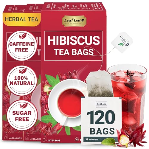 120 Hibiscus Tea Bags (120 Count)