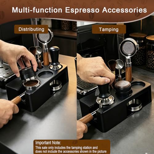 Upgraded Espresso Tamping Station
