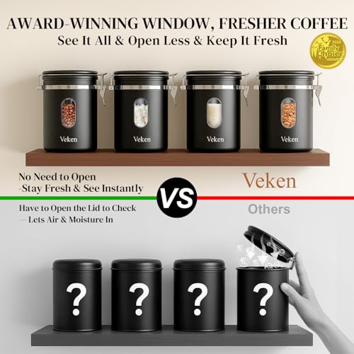 Coffee Canister with Window