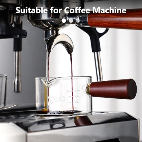 Espresso Shot Glasses with Wood Handle
