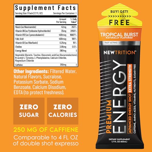 Extra Strength Energy Shots (10.2 Fl Oz)