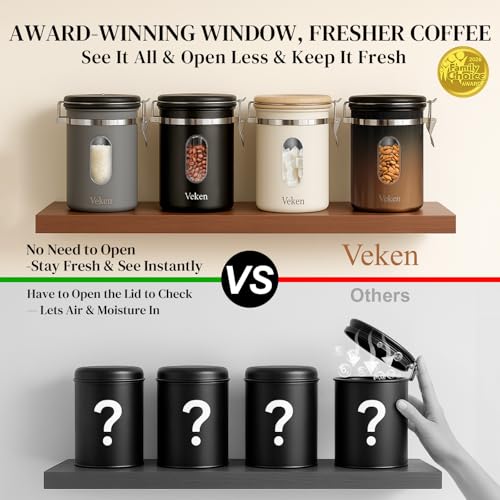 Coffee Canister with Window