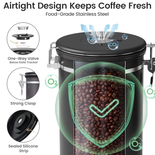 Coffee Canister with Window