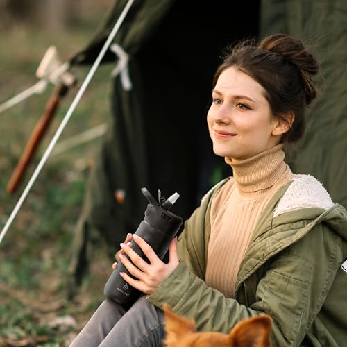 18oz Stainless Steel Insulated Bottle with 2 Leak