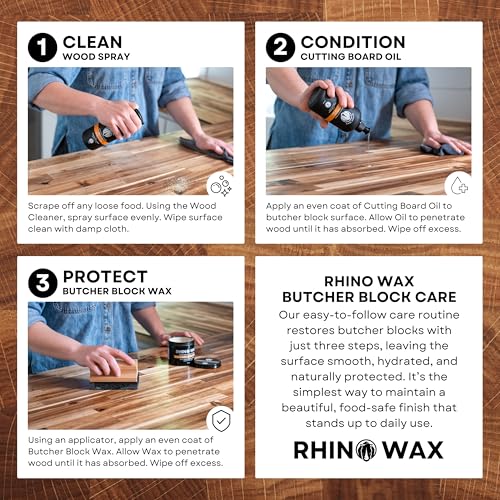 Butcher Block Ultimate Kit with Cleaner
