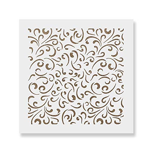 Fancy Pattern Cookie Stencil