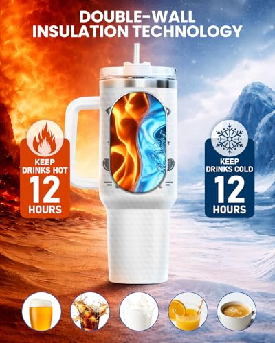Golf Funny Dad Golfer Golfing 40 oz Tumbler with Handle